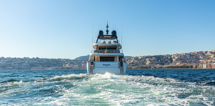 PENELOPE Stern Motor Yacht Capri Amalfi Coast 