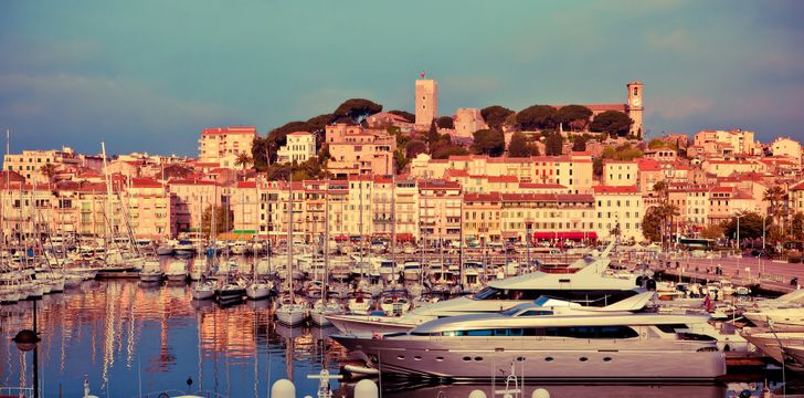 Cannes Old Port,French Riviera
