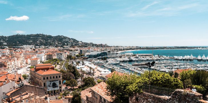 Cannes Old Port La Croisette French Riviera 