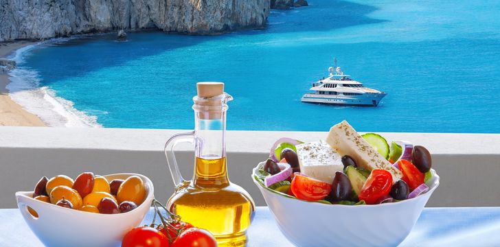 Feta Salad,Greek Cuisine