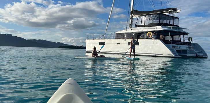 Enjoying Tahiti by Yacht